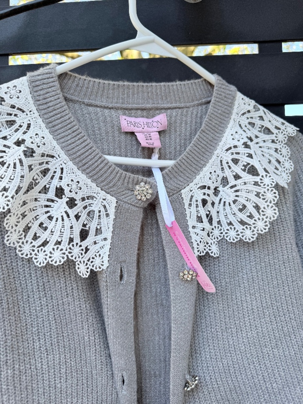 NWT Iconic Y2K Paris Hilton Cardigan